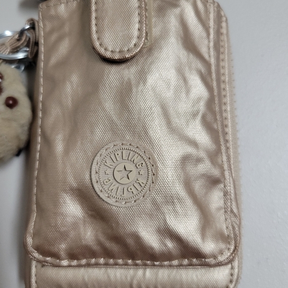 Kipling Pattie Metallic Wallet Wrislet. - Picture 2 of 10
